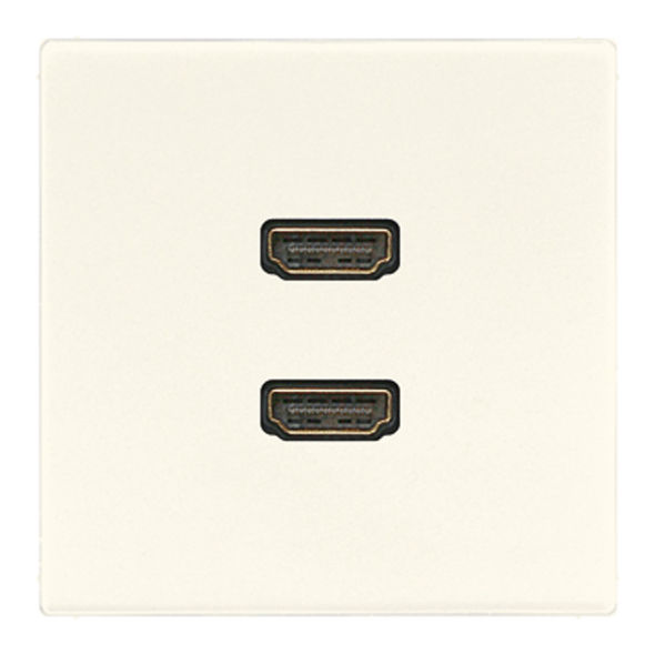 Multimediadose 2-fach HDMI MA LS 1133 weiß Multimediadose 2-fach HDMI MA LS 1133 weiß