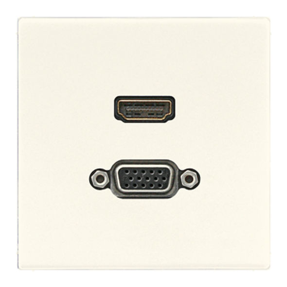 Multimediadose HDMI/VGA MA LS 1173 weiß Multimediadose HDMI/VGA MA LS 1173 weiß