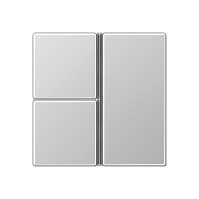 Tastensatz 3-fach A 403 TSA AL aluminium Tastensatz 3-fach A 403 TSA AL aluminium