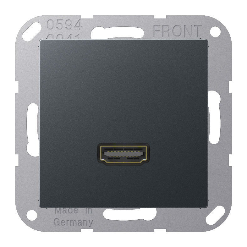 Multimediadose HDMI MA A 1112 ANM anthrazit matt Multimediadose HDMI MA A 1112 ANM anthrazit matt