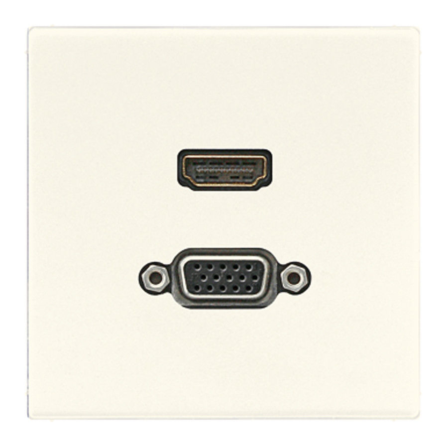 Multimediadose HDMI/VGA MA LS 1173 weiß Multimediadose HDMI/VGA MA LS 1173 weiß