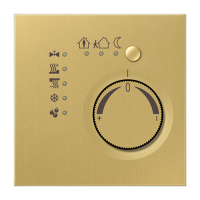 KNX Stetigregler ME 2178 C messing classic