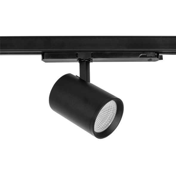LED-Schienenstrahler 30W 2.850lm 3000K Aluminiumgehäuse schwarz LED-Schienenstrahler 30W 2.850lm 3000K Aluminiumgehäuse schwarz