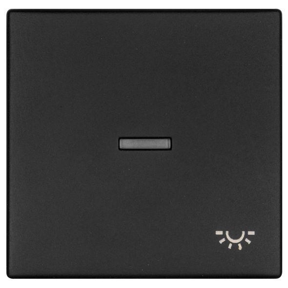Wippe Symbol Licht K55 schwarz matt Wippe Symbol Licht K55 schwarz matt