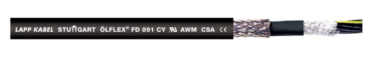 Ölflex FD 891 CY 4G6mm² 500m Trommel Ölflex FD 891 CY 4G6mm² 500m Trommel