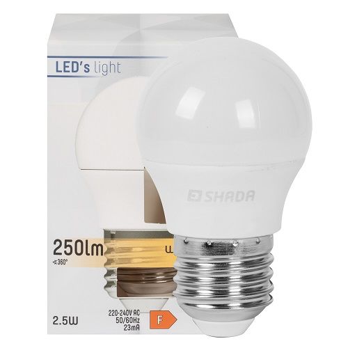 LED-Lampe Tropfen-Form opal E27/2,5W 25W 250 lm 2700K LED-Lampe Tropfen-Form opal E27/2,5W 25W 250 lm 2700K