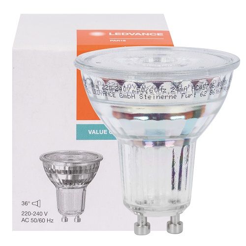 LED-Reflektorlampe GU10 3000K 6,9W 575lm 60° LED-Reflektorlampe GU10 3000K 6,9W 575lm 60°