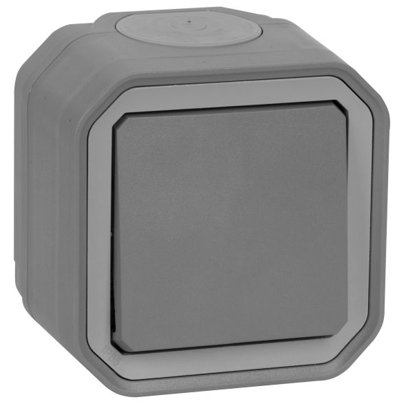 Plexo New 069716L grau Kreuz-Schalter Plexo New 069716L grau Kreuz-Schalter