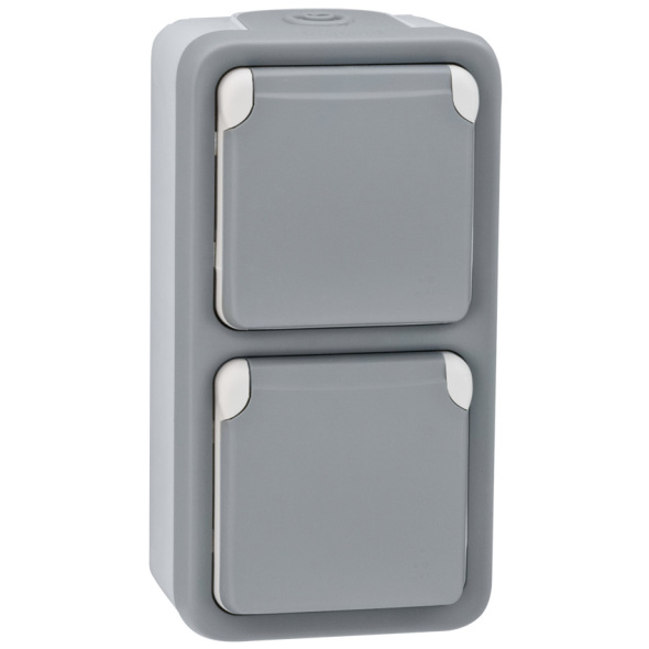 Schuko-Steckdose 2-fach 69744 Schuko-Steckdose 2-fach 69744