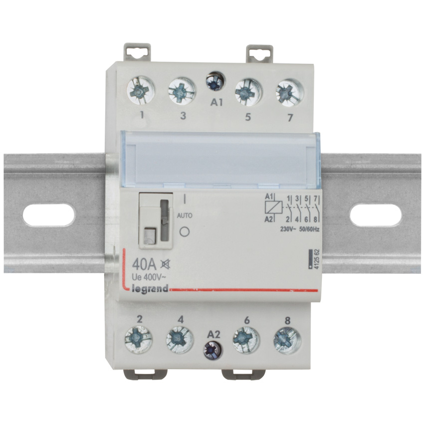 Installationsschütz, CX³, 40A 4 Schließer, bis 26KW Installationsschütz, CX³, 40A 4 Schließer, bis 26KW