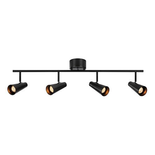 Schiene CREST 4 x GU10/7W schwarz Schiene CREST 4 x GU10/7W schwarz