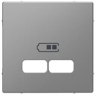 Zentralplatte für USB edelstahl MEG4367-6036 Zentralplatte für USB edelstahl MEG4367-6036