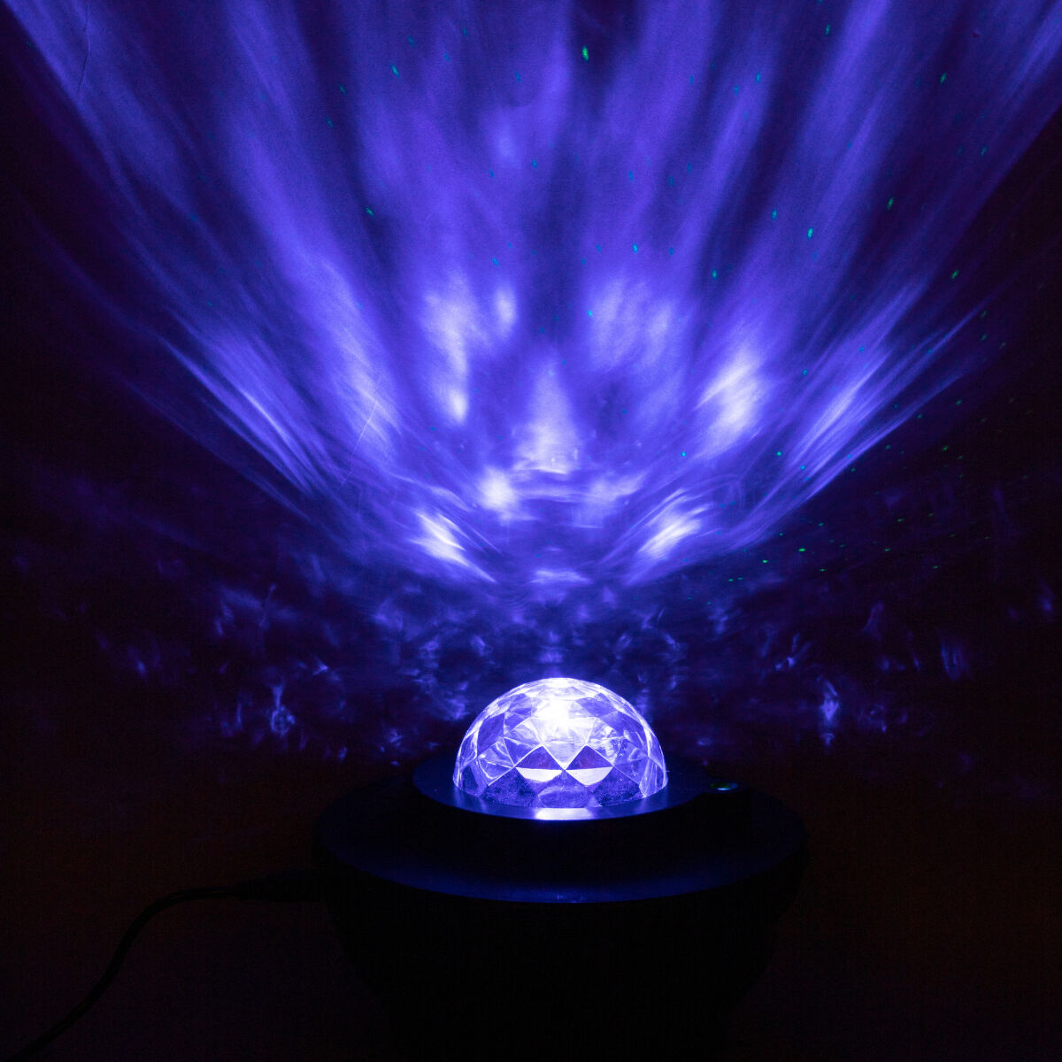 Party-LED-Projektor GALAXY LED/1,8W/3W RGB mit Bluetooth Lautsprecher