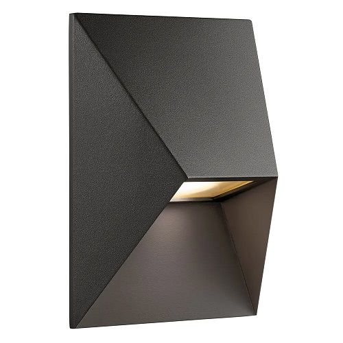 Außenwandleuchte PONTIO 1 x GU10/25W Aluminium schwarz Außenwandleuchte PONTIO 1 x GU10/25W Aluminium schwarz