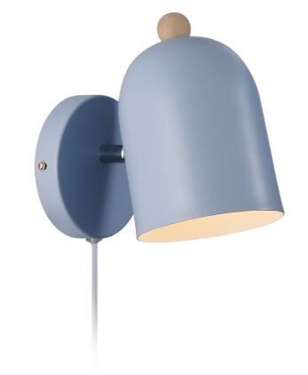 Wandleuchte blau GASTON 1 x E27/15W Wandleuchte blau GASTON 1 x E27/15W