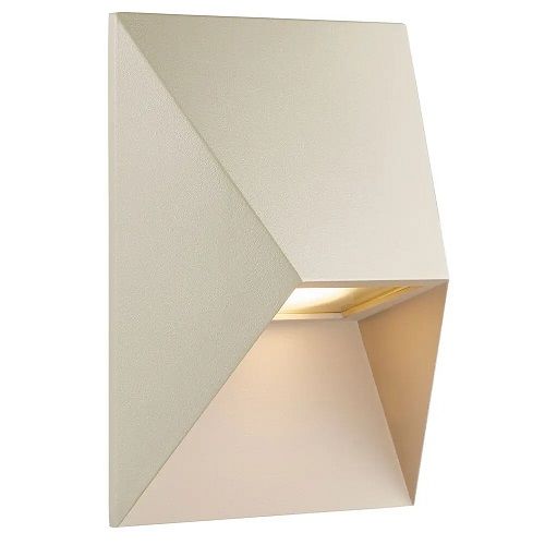 Außenwandleuchte PONTIO 1 x GU10/25W Aluminium sandfarben Außenwandleuchte PONTIO 1 x GU10/25W Aluminium sandfarben