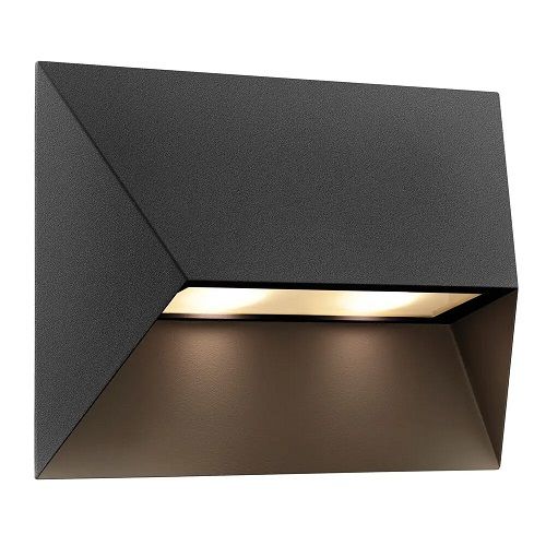 Außenwandleuchte PONTIO 27 2 x GU10/25W Aluminium schwarz Außenwandleuchte PONTIO 27 2 x GU10/25W Aluminium schwarz