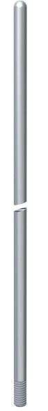Fangstange mit Gewinde 101 ALU-2500 Fangstange mit Gewinde 101 ALU-2500