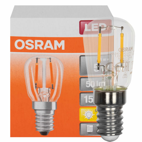 LED-Filament-Lampe PARATHOM T26 Birnen-Form klar E14 LED-Filament-Lampe PARATHOM T26 Birnen-Form klar E14