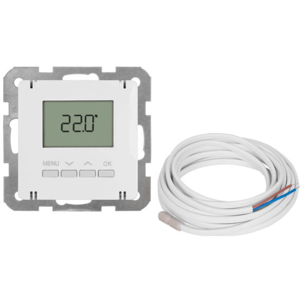Raumthermostat LCD-Display m. Fühler Raumthermostat LCD-Display m. Fühler