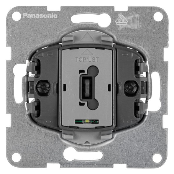 UP-Einsatz KARRE Plus 55 Aus/Wechsel-Schalter mit LED UP-Einsatz KARRE Plus 55 Aus/Wechsel-Schalter mit LED