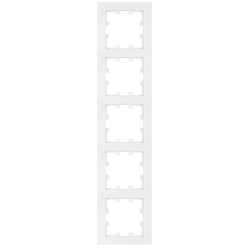 Abdeckrahmen KARRE Plus 55 reinweiß (~RAL 9010) Abdeckrahmen KARRE Plus 55 reinweiß (~RAL 9010)