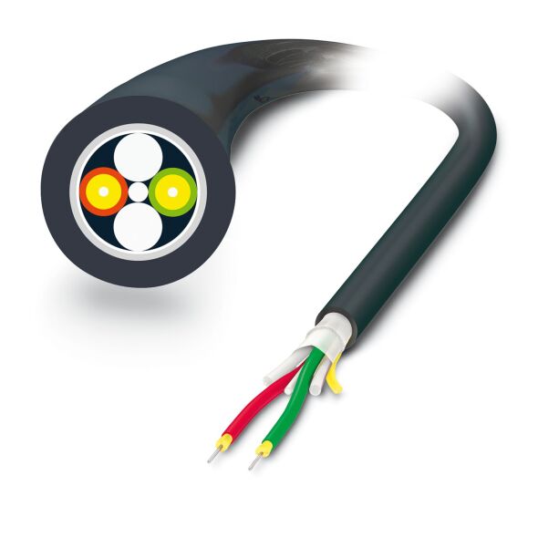 HCS-Faserkabel PSM-LWL-HCSO-200/230 HCS-Faserkabel PSM-LWL-HCSO-200/230