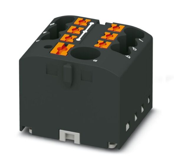 Verteilerblock PTFIX 6/6X2,5-G BK Verteilerblock PTFIX 6/6X2,5-G BK
