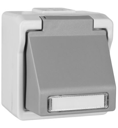 Datendose, für 1+2 Universal-Module, Abgang 35° Datendose, für 1+2 Universal-Module, Abgang 35°
