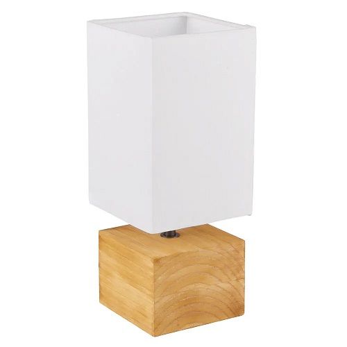 Tischleuchte WOODY 1 x E14/40W B=120mm weiß Tischleuchte WOODY 1 x E14/40W B=120mm weiß