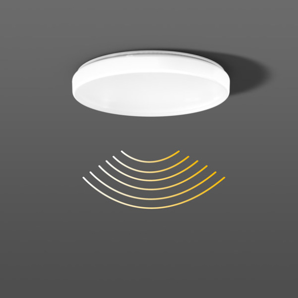 LED-Deckenleuchte innen Flat Polymero Kreis Slim LED-Deckenleuchte innen Flat Polymero Kreis Slim