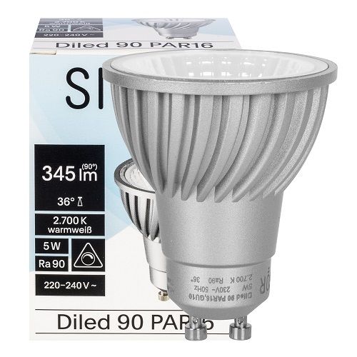 LED-Reflektorlampe GU10 2700K 5,0W 345lm LED-Reflektorlampe GU10 2700K 5,0W 345lm