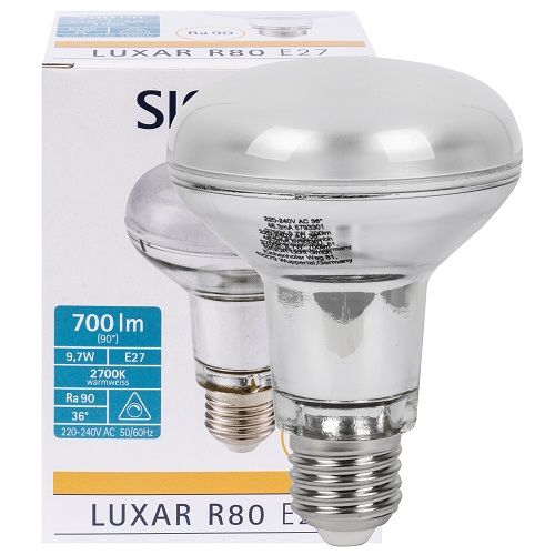 LED-Reflektorlampe E27 2700K 9,6W 700lm LED-Reflektorlampe E27 2700K 9,6W 700lm
