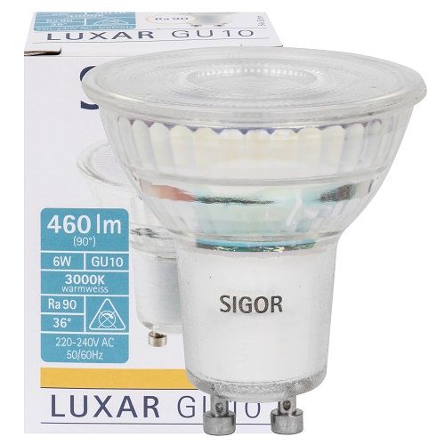 LED-Reflektorlampe GU10 3000K 6,5W 460lm LED-Reflektorlampe GU10 3000K 6,5W 460lm