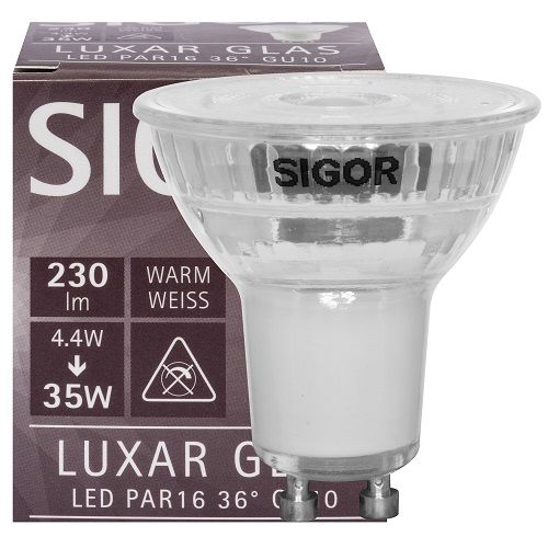 LED-Reflektorlampe GU10 2700K 4,4W 230lm LED-Reflektorlampe GU10 2700K 4,4W 230lm