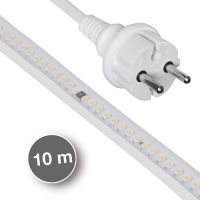 LED-Flexstreifen 230V Rollenware L 10 - 50 Meter 2700K