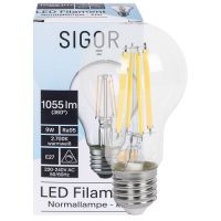 LED-Lampe Full Spectrum AGL-Form klar E27 2700K 9,0W