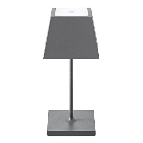 LED-Akku-Tischleuchte NUINDIE MINI LED/2,2W eckig anthrazit LED-Akku-Tischleuchte NUINDIE MINI LED/2,2W eckig anthrazit