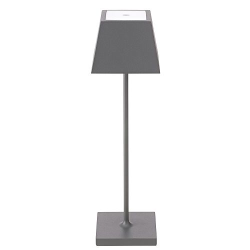 LED-Außentischleuchte NUINDIE LED/2,2W mit Akku eckig anthrazit LED-Außentischleuchte NUINDIE LED/2,2W mit Akku eckig anthrazit