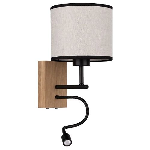 Wandleuchte BOHO 1 x E27/25W Lesearm 1 x LED/2,5W Wandleuchte BOHO 1 x E27/25W Lesearm 1 x LED/2,5W