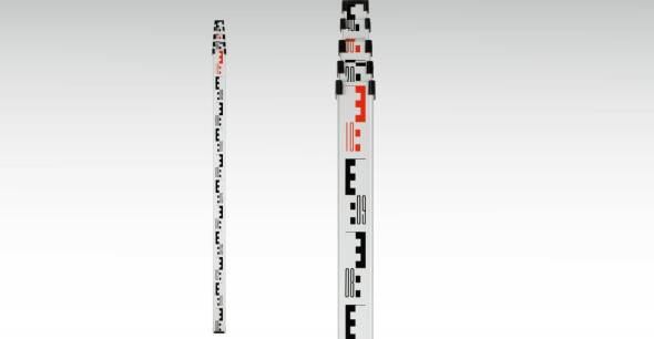 Teleskop-Nivellierlatte TNL, 500cm Teleskop-Nivellierlatte TNL, 500cm