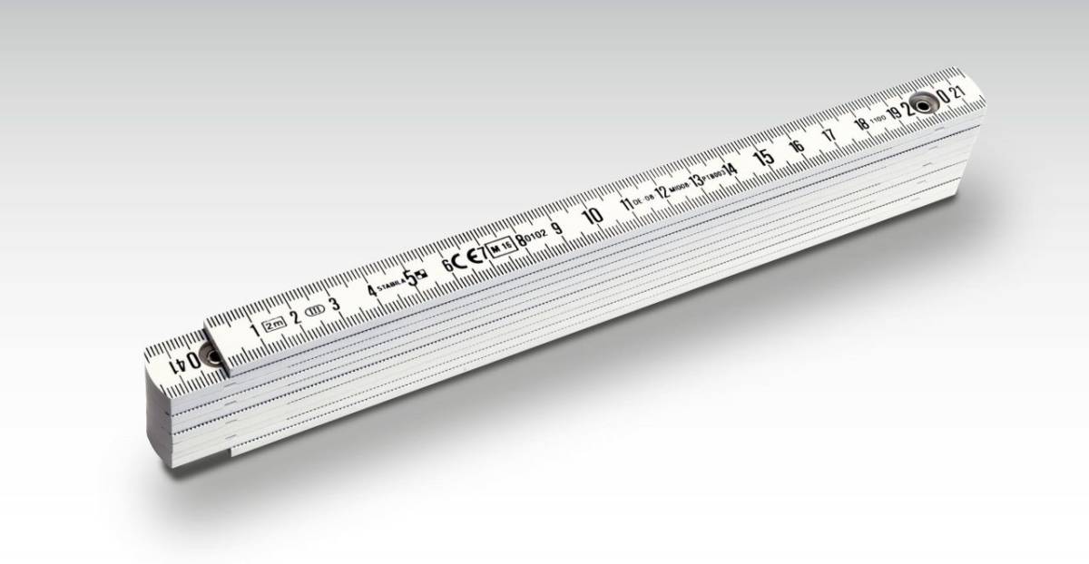 Kunststoff-Gliedermaßstab 1107, ws Kunststoff-Gliedermaßstab 1107, ws