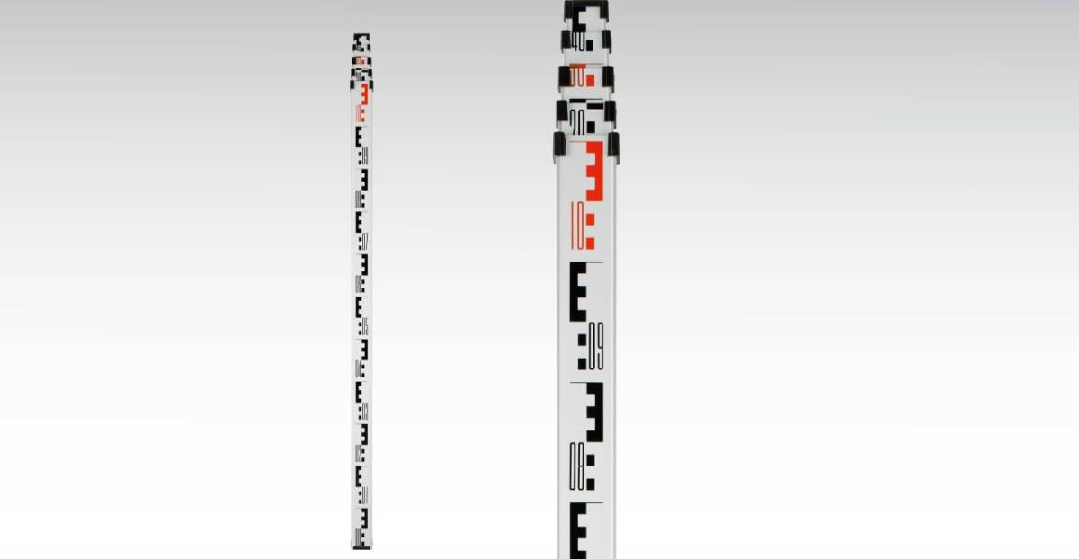 Teleskop-Nivellierlatte TNL, 500cm Teleskop-Nivellierlatte TNL, 500cm
