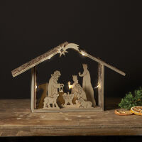 Weihnachtsleuchter YULETIDE 5 warmweiße LEDs