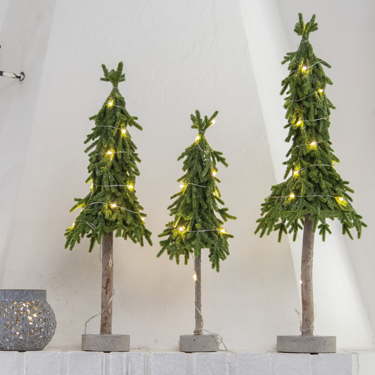 Tannenbäumchen LUMMER 15 warmweiße LEDs Tannenbäumchen LUMMER 15 warmweiße LEDs
