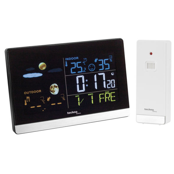 Funk-Wetterstation WS 6455 mit Funkuhr Funk-Wetterstation WS 6455 mit Funkuhr