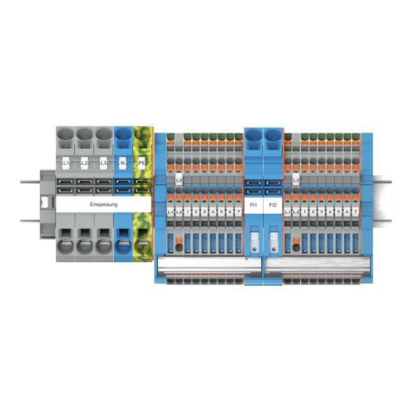 Hauptverteiler-Set FI TOPJOB-S mit Drücker 821-109 Hauptverteiler-Set FI TOPJOB-S mit Drücker 821-109