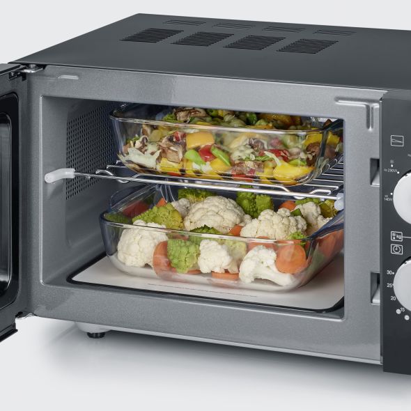 Mikrowelle m.Grill MW 7762 sw Mikrowelle m.Grill MW 7762 sw
