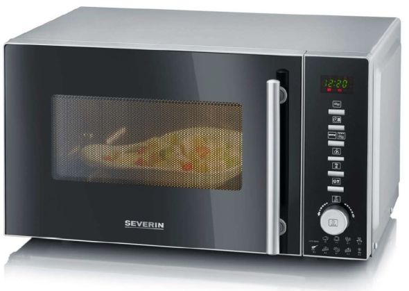 Mikrowelle m.Grill MW 7773 si-sw Mikrowelle m.Grill MW 7773 si-sw