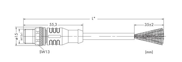 CANopen-/DeviceNet-Leitung 756-1403/060-050 CANopen-/DeviceNet-Leitung 756-1403/060-050